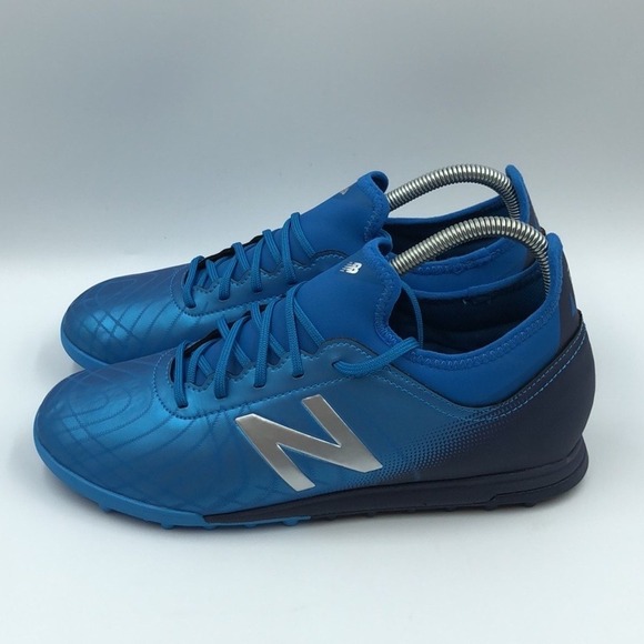New Balance Tekela V2 Magique TF Blue Silver Soccer‎ Cleats MSTTTVC2 Mens 7.5 main image 5
